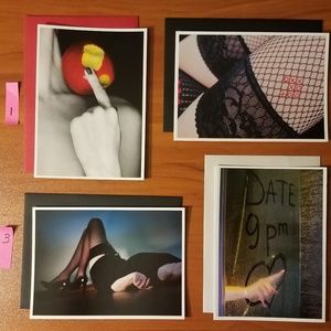 "Bring Back the Romance" 4 Love Cards for Couples